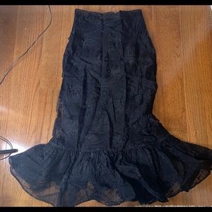 Sandra Mansour x H&M tulle flounced skirt